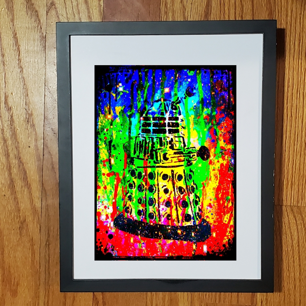 Doctor Who Dalek 8.5x11 Unframed Art Print